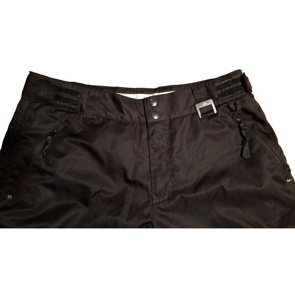Ocean & Earth Pro Series Ski Snowboarding Pants Men's L Black Adjustable Waist - Picture 6 of 7